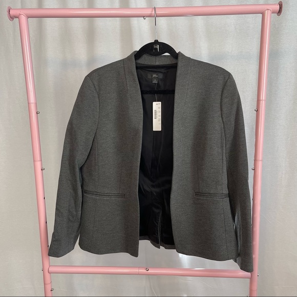 J. Crew Jackets & Blazers - NWT J. Crew Open Front Blazer Jacket size 14